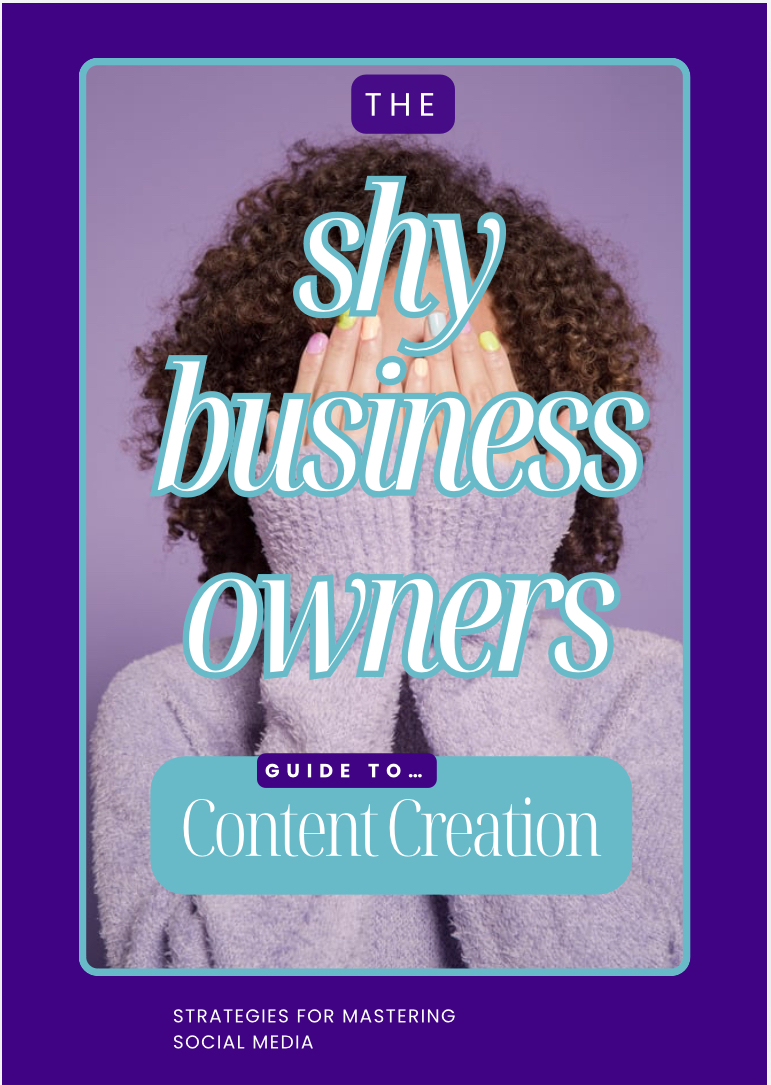 Shy Business Owners Guide to Content Creation